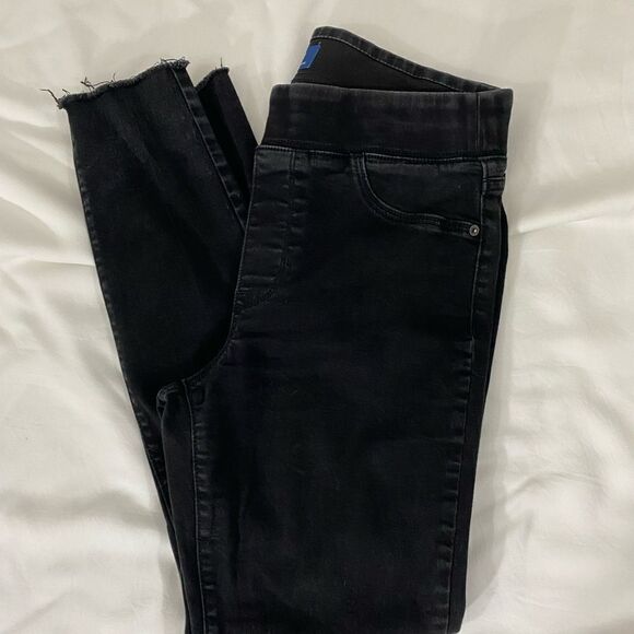Old Navy Rockstar Mid Rise Black Leggings - Picture 1 of 7